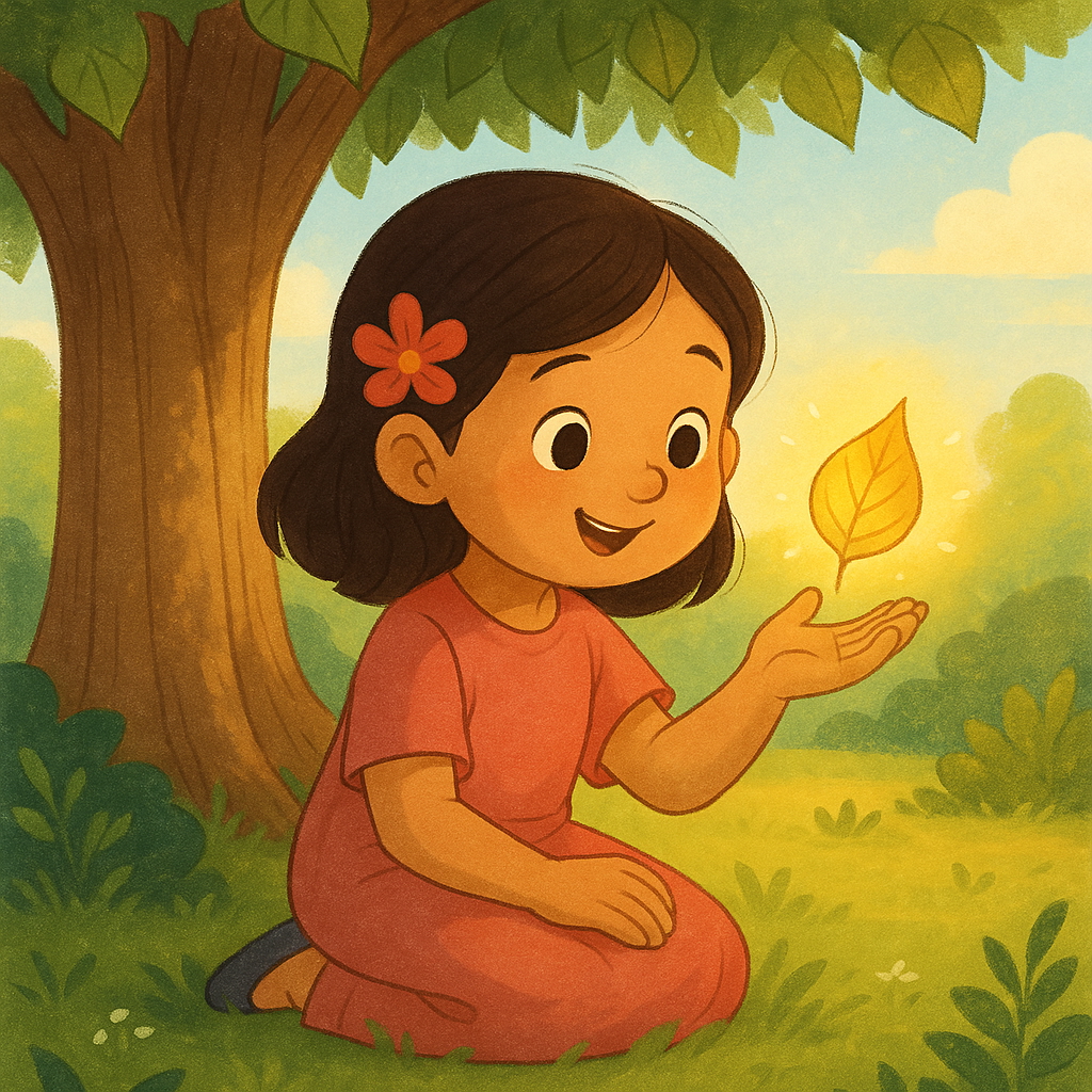 Nilu and the Leaf